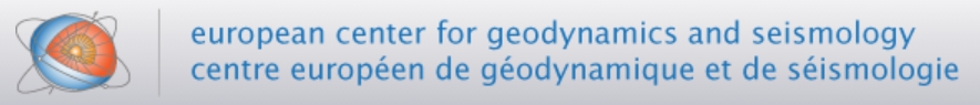 ECGS – European Center Geodesy and Seismology